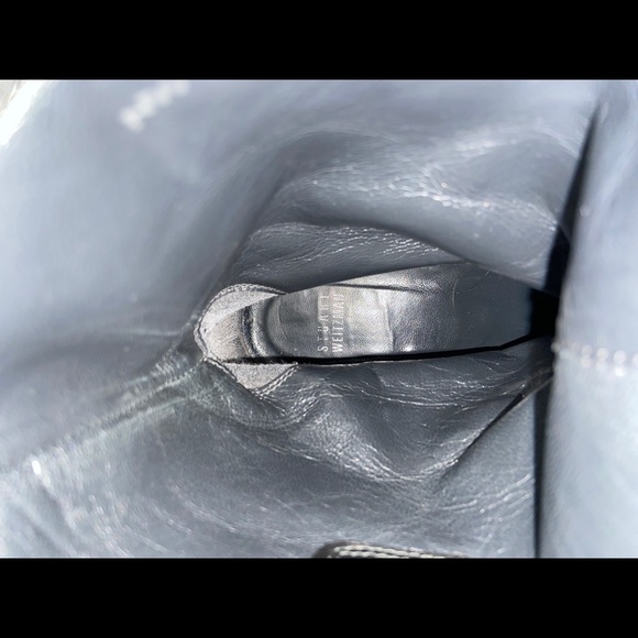 Stuart Weitzman Lotroops Moto Harness Boots SZ 7 - Picture 6 of 7